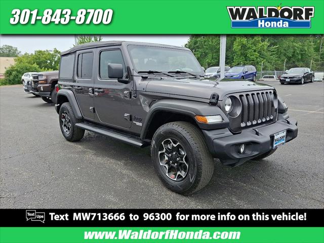 2021 Jeep Wrangler Unlimited Sport S 4x4 2021 Jeep Wrangler Unlimited Sport S 4x4