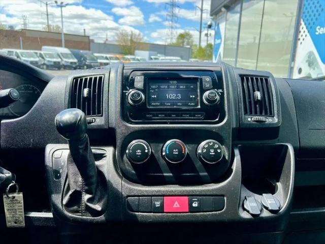 2018 Ram ProMaster 2500 Cargo Van High Roof 159" WB