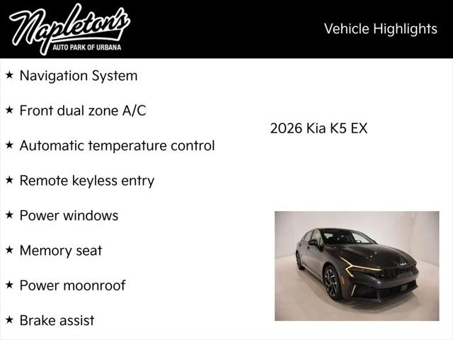 2026 Kia K5 EX