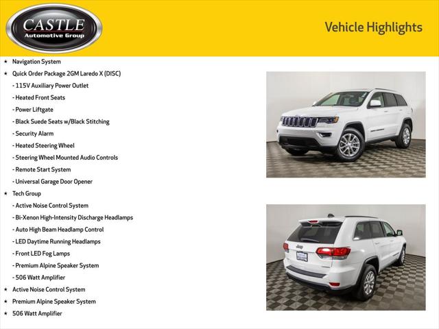 2022 Jeep Grand Cherokee WK Laredo X 4x4 2022 Jeep Grand Cherokee WK Laredo X 4x4