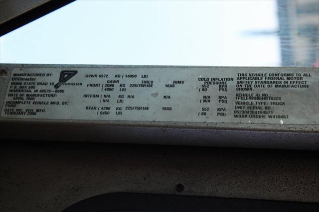 2005 Ford E-450Sd Commercial