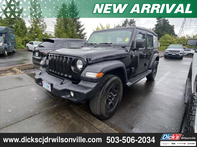 2022 Jeep Wrangler Unlimited Sport 4x4 2022 Jeep Wrangler Unlimited Sport 4x4