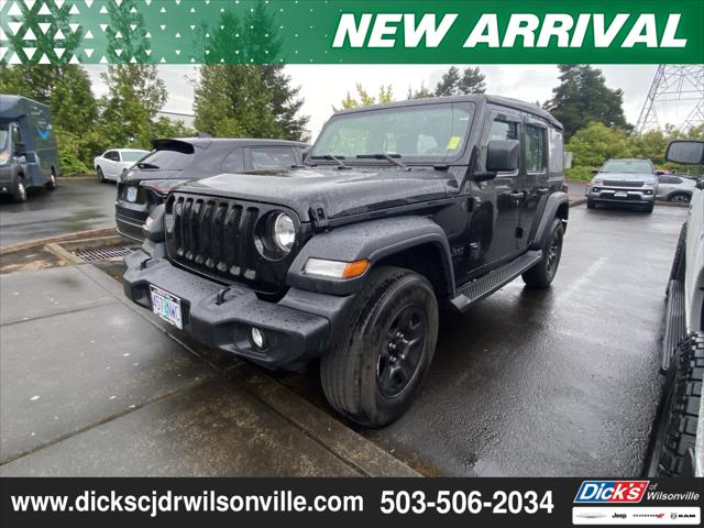 2022 Jeep Wrangler Unlimited Sport 4x4 2022 Jeep Wrangler Unlimited Sport 4x4