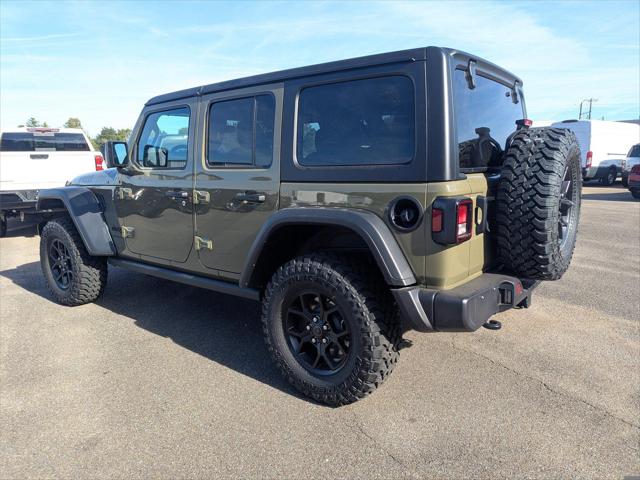 2026 Jeep Wrangler WRANGLER 4-DOOR WILLYS 2026 Jeep Wrangler WRANGLER 4-DOOR WILLYS