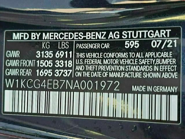 2022 Mercedes-Benz EQS 580 Sedan 4MATIC