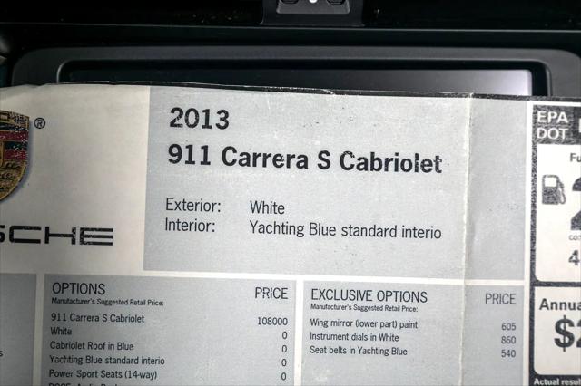 2013 Porsche 911 Carrera S
