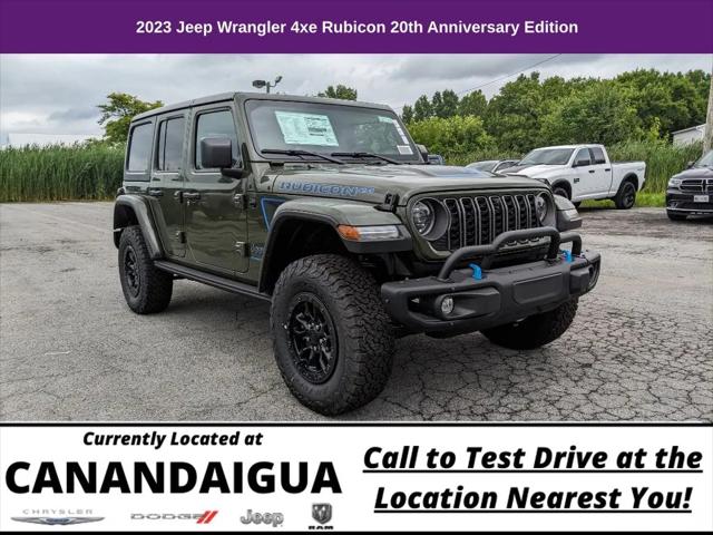 2023 Jeep Wrangler 4xe Rubicon 20th Anniversary 4x4