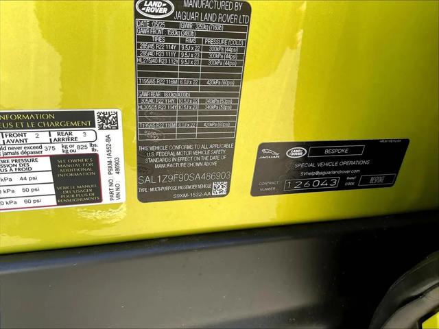 2025 Land Rover Range Rover Sport P635 SV Edition Two