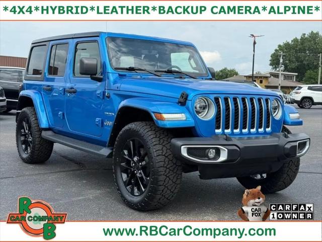 2021 Jeep Wrangler 4xe Unlimited Sahara 4x4 for sale in Warsaw, IN