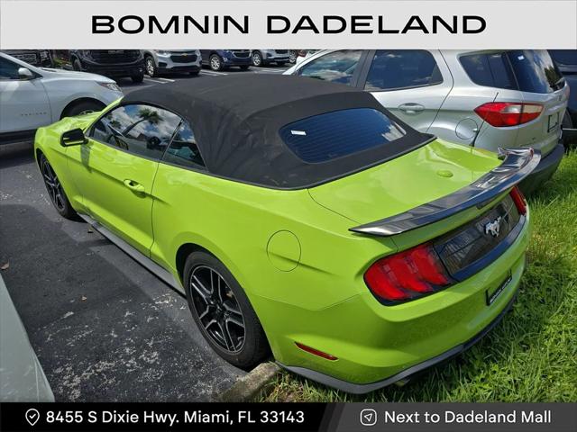 2020 Ford Mustang EcoBoost Premium Convertible