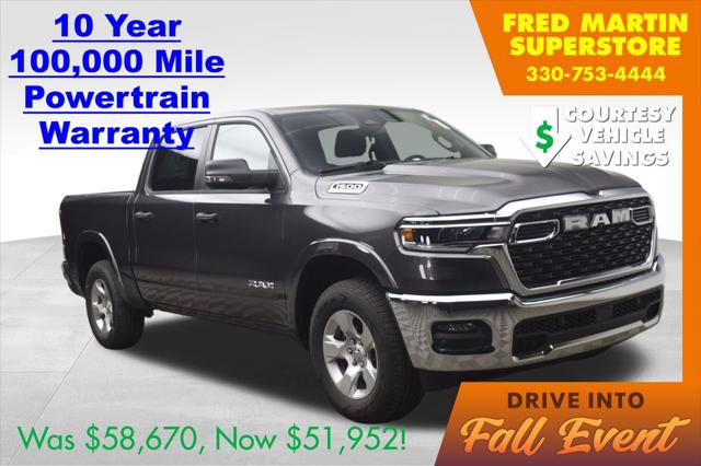 2026 RAM Ram 1500 RAM 1500 BIG HORN CREW CAB 4X4 57 BOX