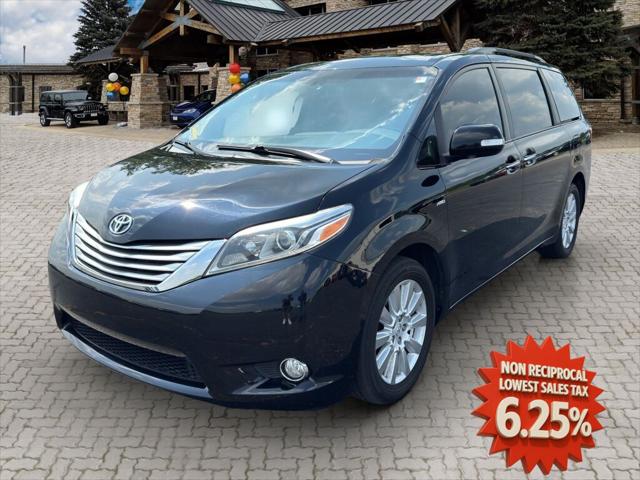 2017 Toyota Sienna Limited Premium 7 Passenger
