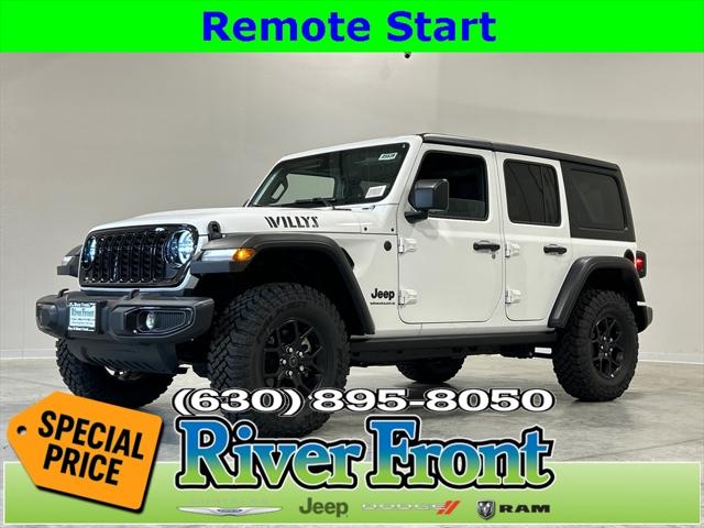 2025 Jeep Wrangler WRANGLER 4-DOOR WILLYS 2025 Jeep Wrangler WRANGLER 4-DOOR WILLYS