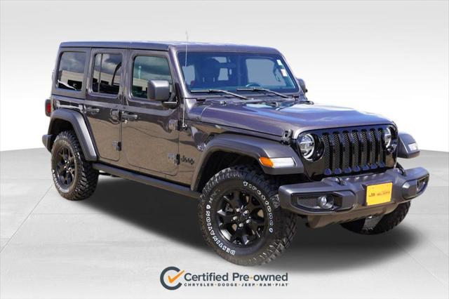 2021 Jeep Wrangler Unlimited Willys 4x4 2021 Jeep Wrangler Unlimited Willys 4x4
