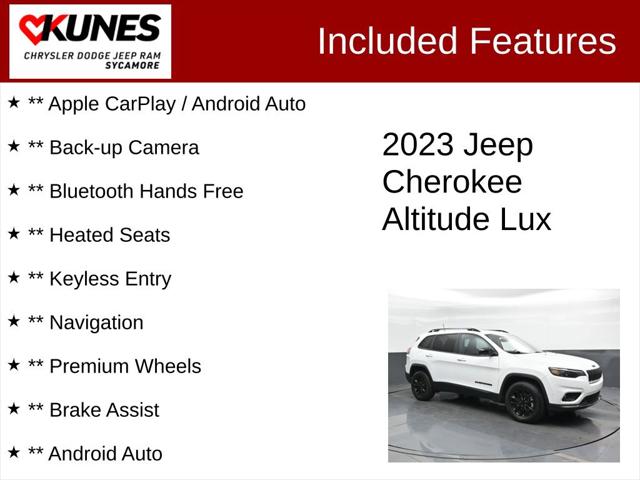 2023 Jeep Cherokee Altitude Lux 4x4