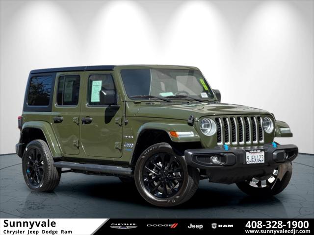 2022 Jeep Wrangler 4xe Unlimited Sahara 4x4