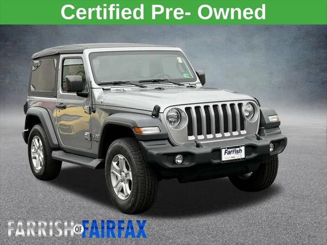2018 Jeep Wrangler Sport S 4x4