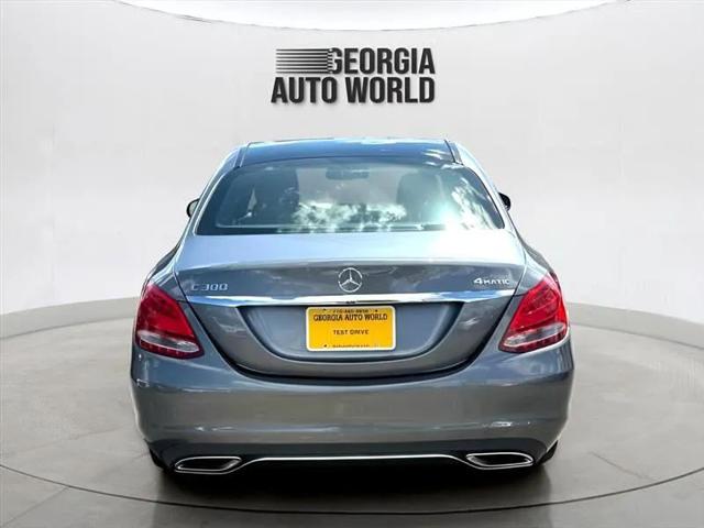 2018 Mercedes-Benz C-CLASS C 300 4MATIC