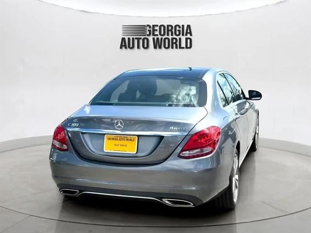 2018 Mercedes-Benz C-CLASS C 300 4MATIC