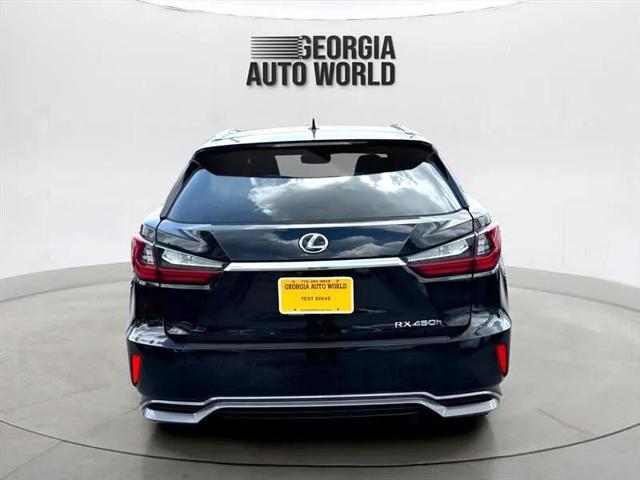 2017 Lexus RX 450h 450h F Sport