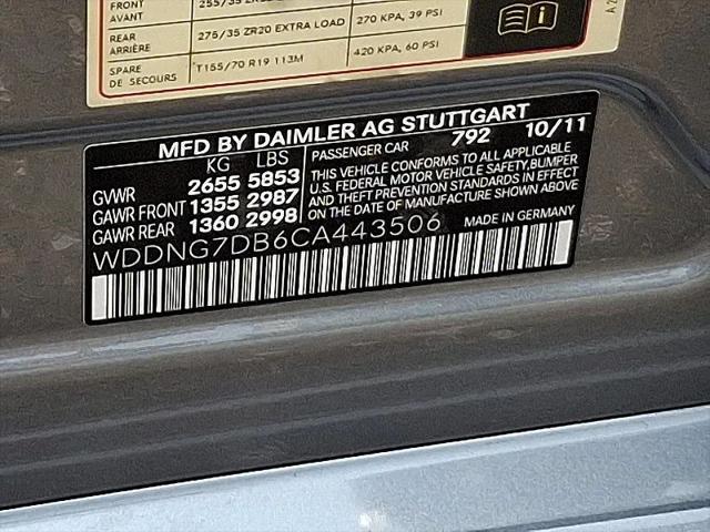 2012 Mercedes-Benz S 550 S 550