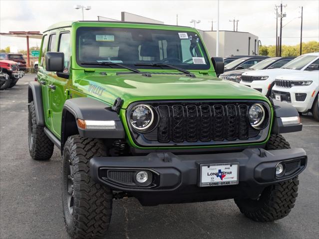 2025 Jeep Wrangler 4-Door Willys 4x4 for sale in San Antonio, TX
