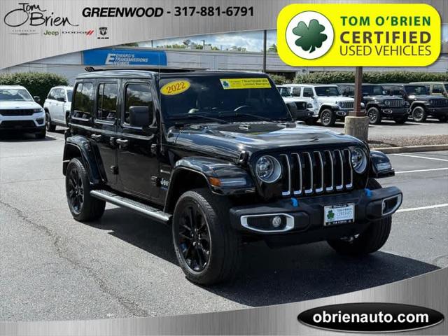 2022 Jeep Wrangler 4xe Unlimited Sahara 4x4 2022 Jeep Wrangler 4xe Unlimited Sahara 4x4