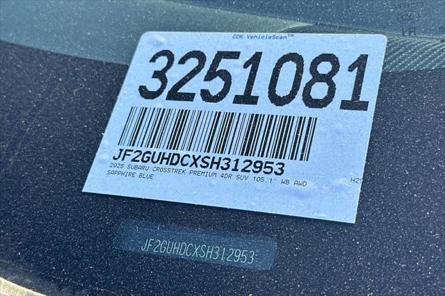 2025 Subaru Crosstrek Premium
