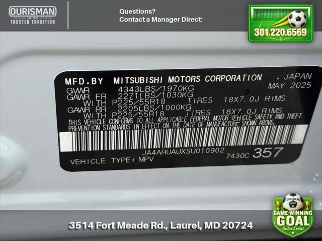 2025 Mitsubishi Outlander Sport 2.0 TRAIL EDITION