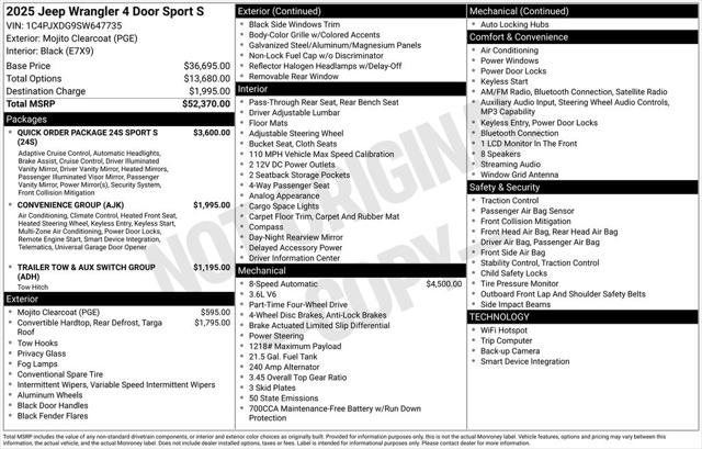 2025 Jeep Wrangler 4-Door Summit 4x4