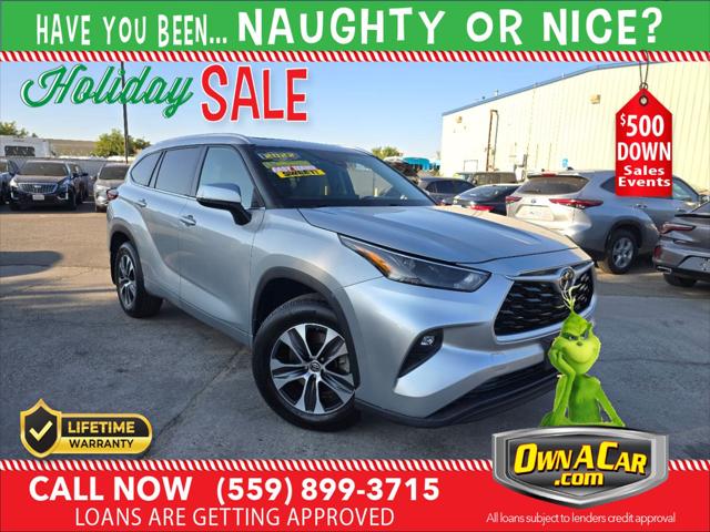2022 Toyota Highlander XLE for sale in Fresno, CA
