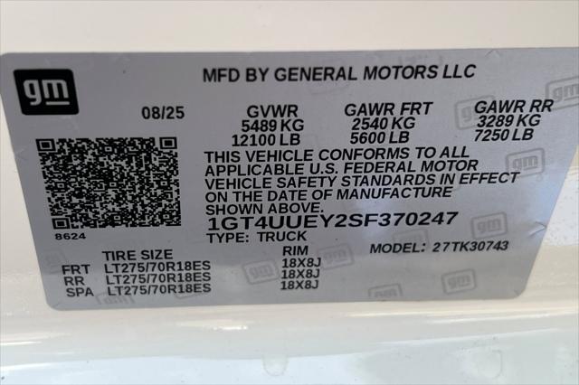 2025 GMC Sierra 3500HD 4WD Crew Cab Standard Bed SLT