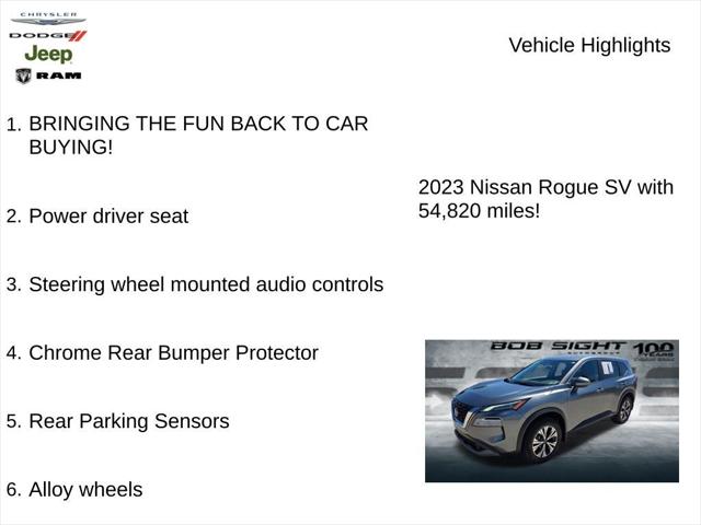 2023 Nissan Rogue SV Intelligent AWD 2023 Nissan Rogue SV Intelligent AWD