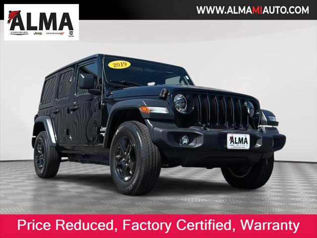 2019 Jeep Wrangler Unlimited Sport S 4x4