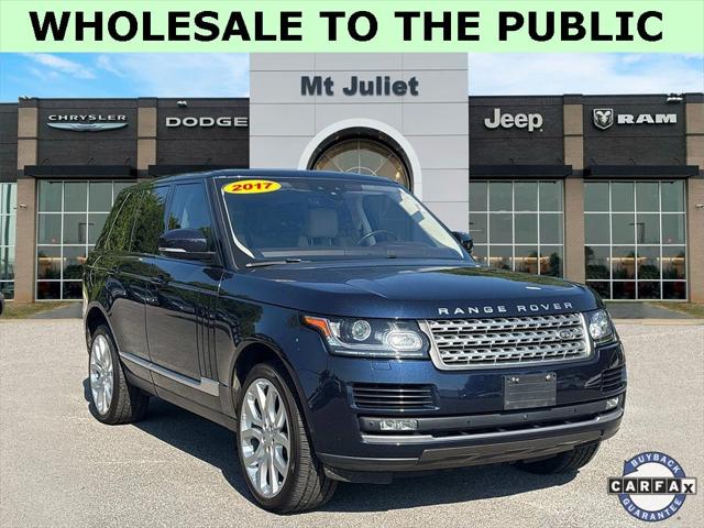 2017 Land Rover Range Rover 5.0L V8 Supercharged