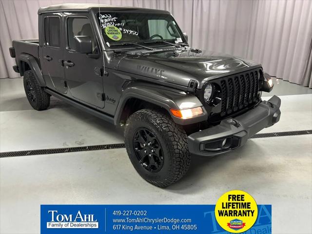 2022 Jeep Gladiator Willys 4x4 2022 Jeep Gladiator Willys 4x4