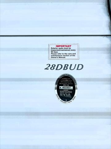 2018 Wildwood 28Dbud Bunkhouse
