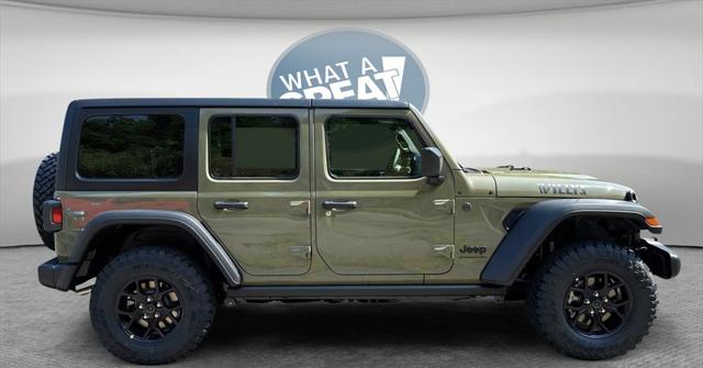 2025 Jeep Wrangler WRANGLER 4-DOOR WILLYS 2025 Jeep Wrangler WRANGLER 4-DOOR WILLYS