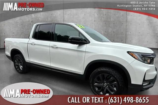 2022 Honda Ridgeline Sport for sale in Huntington Station, NY