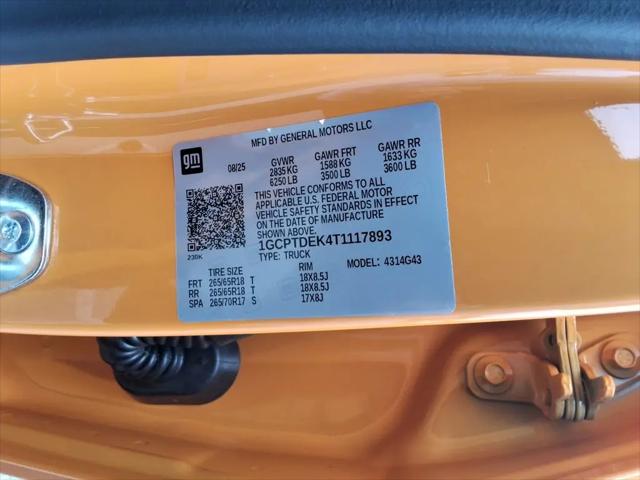 2026 Chevrolet Colorado Z71, 4WD