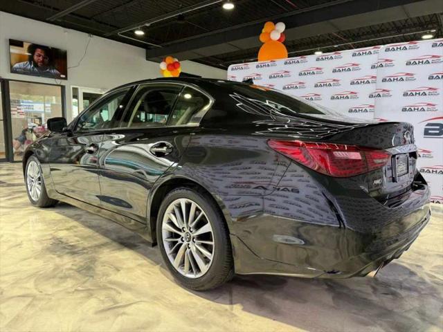 2022 INFINITI Q50 LUXE AWD