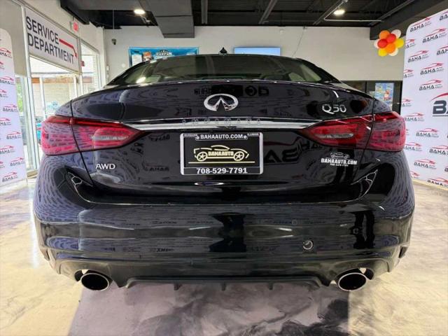 2022 INFINITI Q50 LUXE AWD