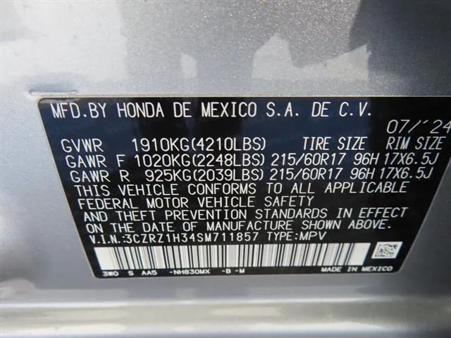 2025 Honda HR-V 2WD LX