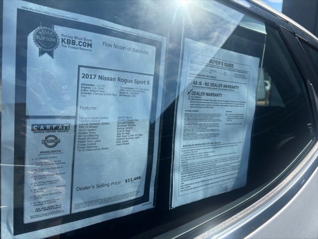 2017 Nissan Rogue Sport S