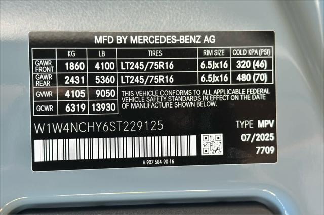 2025 Mercedes-Benz Sprinter 2500 High Roof 4-Cyl Diesel HO
