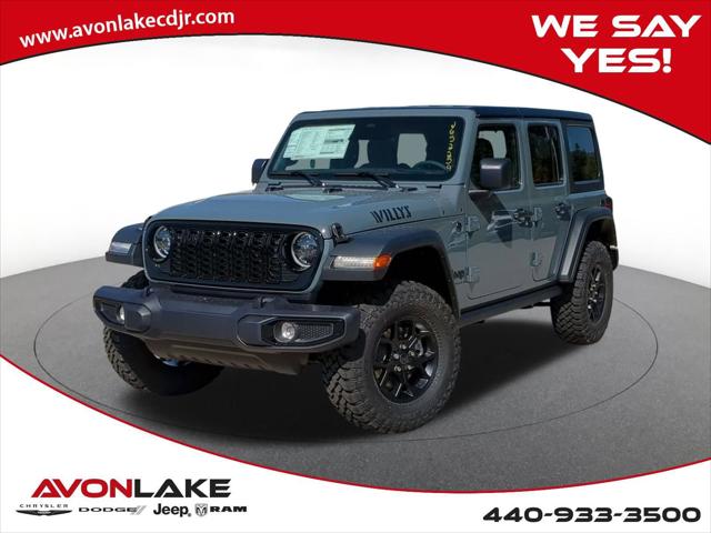 2025 Jeep Wrangler WRANGLER 4-DOOR WILLYS 2025 Jeep Wrangler WRANGLER 4-DOOR WILLYS