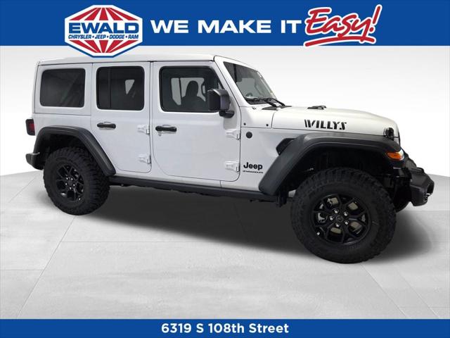 2025 Jeep Wrangler WRANGLER 4-DOOR WILLYS 2025 Jeep Wrangler WRANGLER 4-DOOR WILLYS
