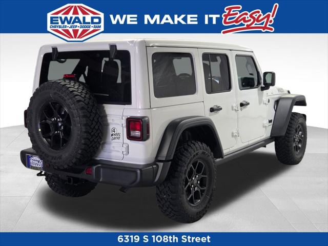 2025 Jeep Wrangler WRANGLER 4-DOOR WILLYS 2025 Jeep Wrangler WRANGLER 4-DOOR WILLYS