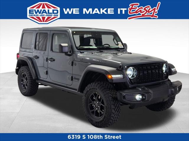 2025 Jeep Wrangler WRANGLER 4-DOOR WILLYS 2025 Jeep Wrangler WRANGLER 4-DOOR WILLYS