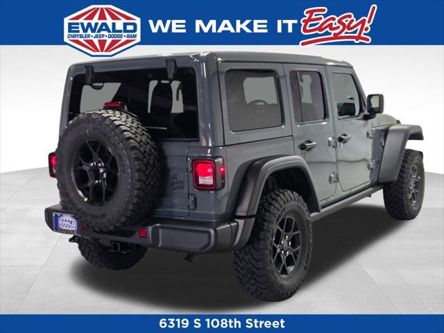 2025 Jeep Wrangler WRANGLER 4-DOOR WILLYS 2025 Jeep Wrangler WRANGLER 4-DOOR WILLYS